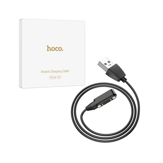 Charging Cable for Smartwatch Hoco Y2 Pro Black